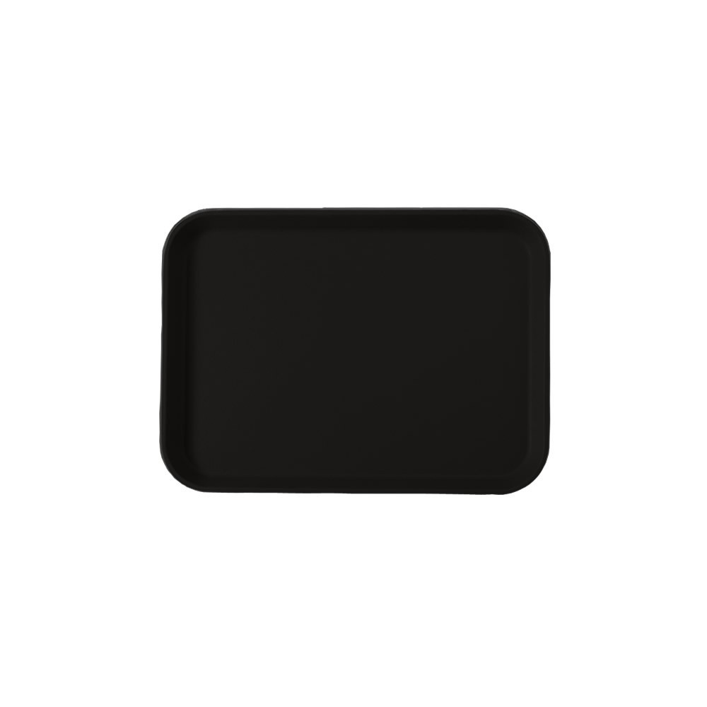 Δίσκος Fiberglass αντολ. ορθογώνιος 51,5X38 cm μαύρος